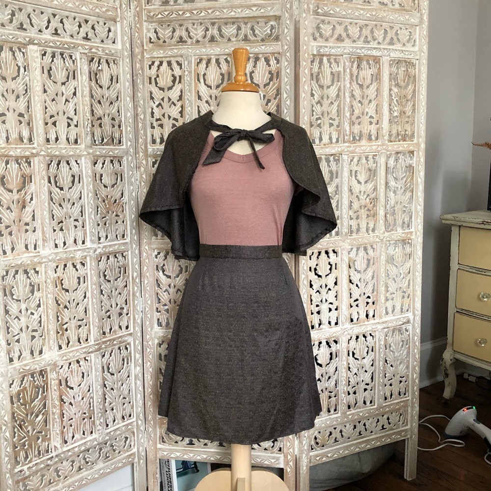 Rene Rene Manhattan Glam Skirt and Caplet